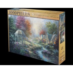 1000 pieces morning in the...