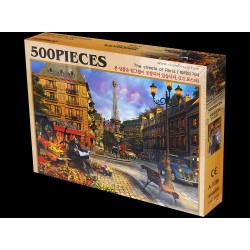 paris street 500 piece puzzle