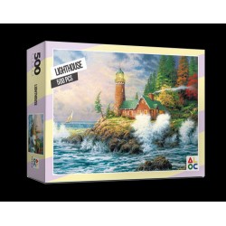 lighthouses 500 pieces puzzle