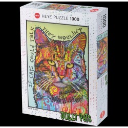猫の虹の絵1000ピースパズルディーンルッソ