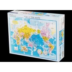 150 Teile Weltkarten-Puzzle